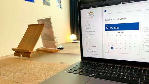 Der neue Online Terminkalender in der Praxis für Osteopathie Benedikt Englisch BEO in Wiesbaden